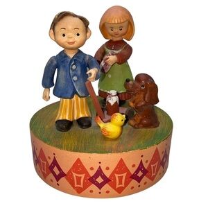 ANRI Hand Crafted and Hand Painted in‎ Italy ** WORKING** Plays The Way We Were